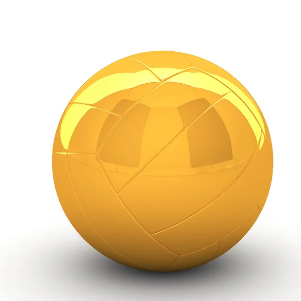 3D volleyboll isolerade — Stockfoto