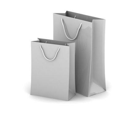 3D alışveriş çantası