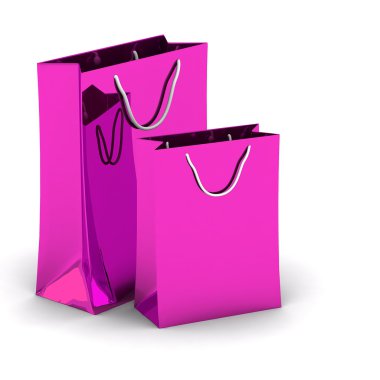 3D alışveriş çantası