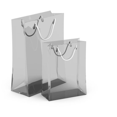 3D alışveriş çantası