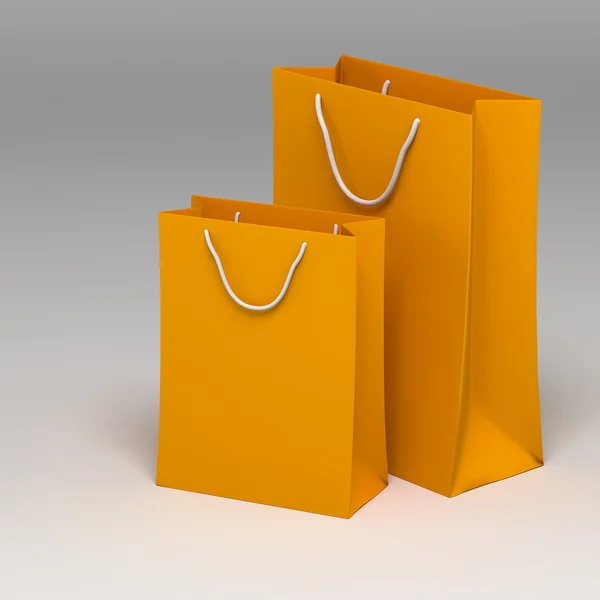 3D-s bevásárló táska — Stock Fotó