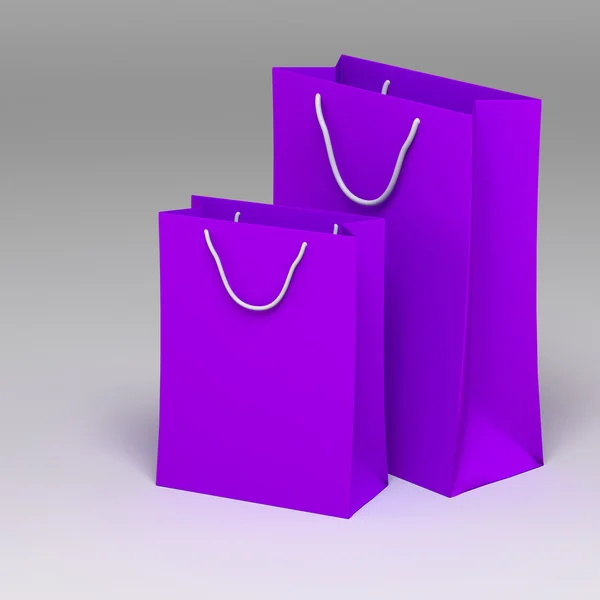 Borsa shopping 3D — Foto Stock
