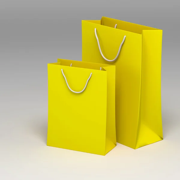 Borsa shopping 3D — Foto Stock