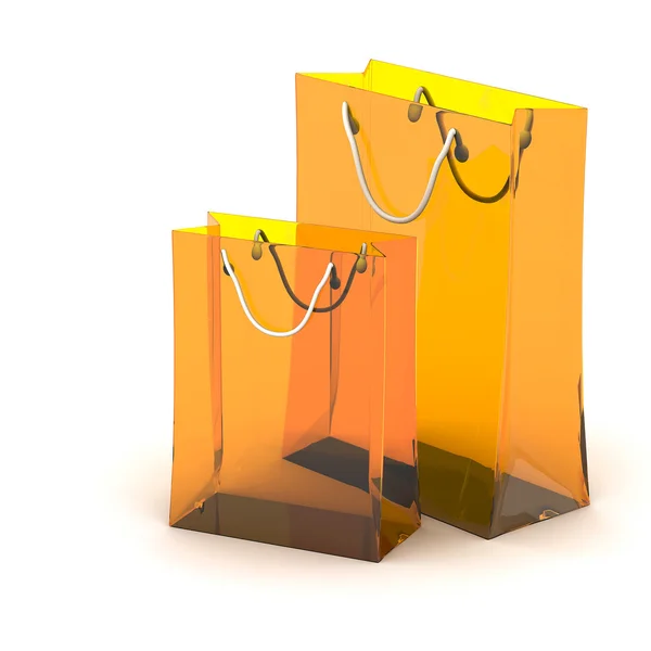 3D alışveriş çantası — Stok fotoğraf