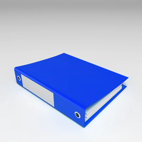 3d illustration of documents folder — Stock Photo, Image