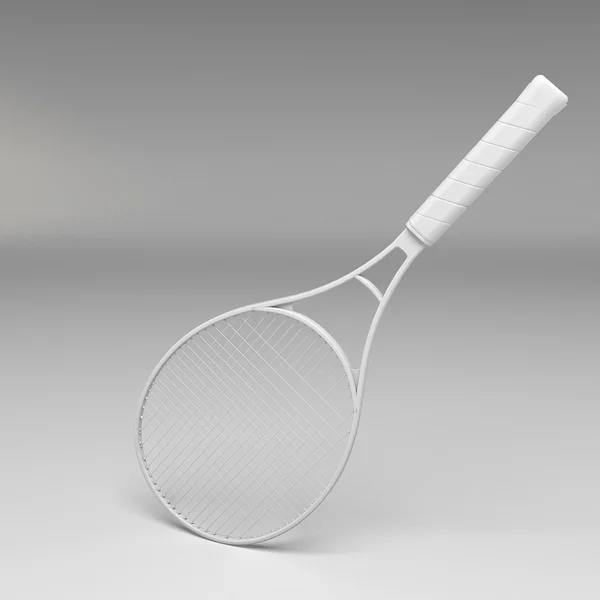 Raqueta de tenis 3D — Foto de Stock