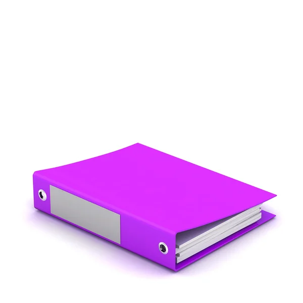 3d illustration of documents folder — Stock Photo, Image