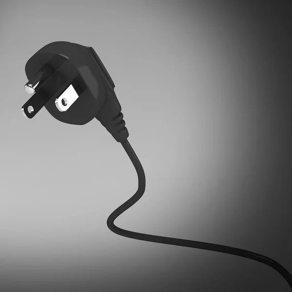 3d Electric plug — Stock Photo, Image