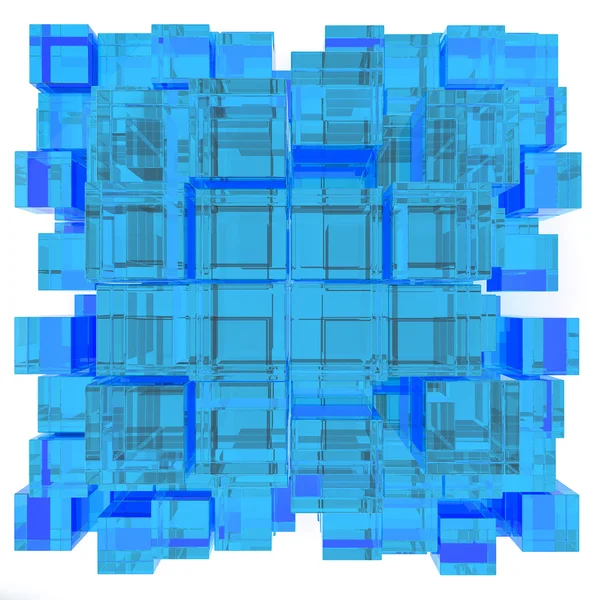 3D illustratie geometrische basisvormen — Stockfoto