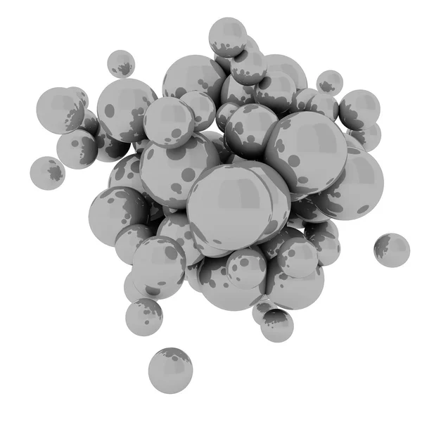 Esferas abstractas 3D — Foto de Stock