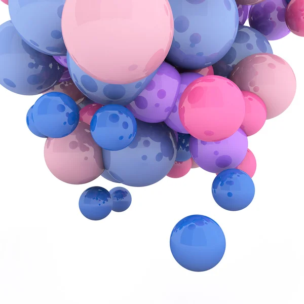 3d Abstract Spheres — Stock Photo, Image