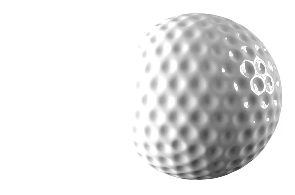 3d bola de golfe — Fotografia de Stock