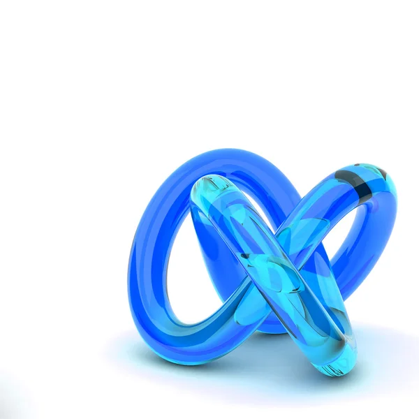 3D rendering abstract knot — Stock Photo, Image