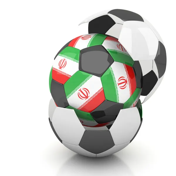 Iran fotboll — Stockfoto