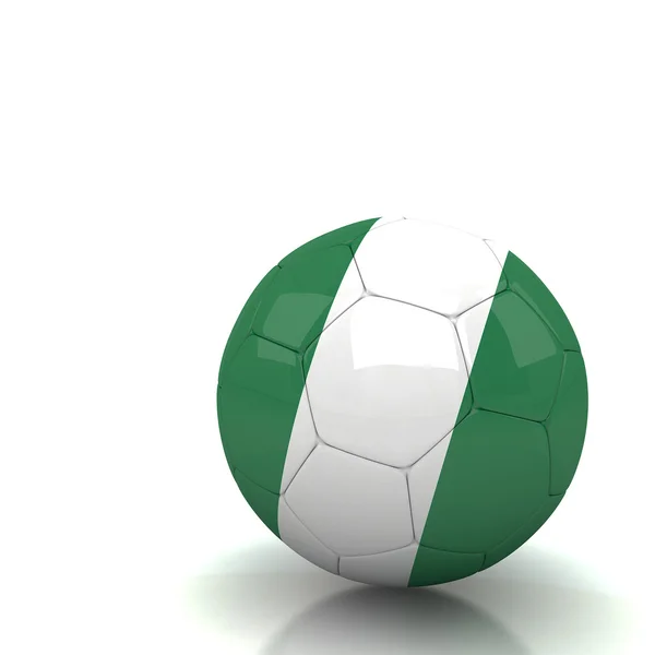 Nigerias Fußballball — Stockfoto