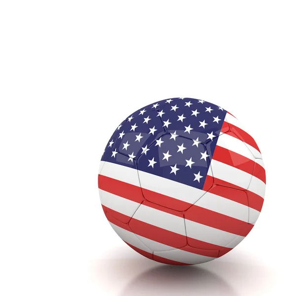 Usa pallone da calcio — Foto Stock