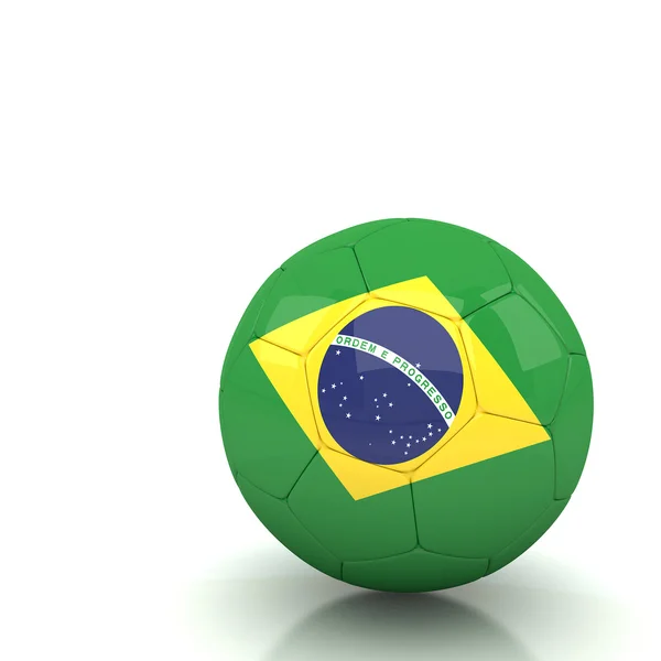 Piłki nożnej w Brazylii — Zdjęcie stockowe