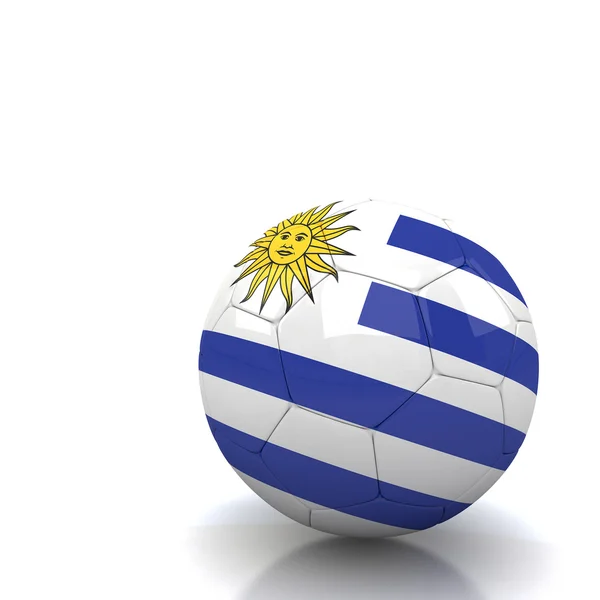 Uruguay soccer ball — Stock Photo, Image