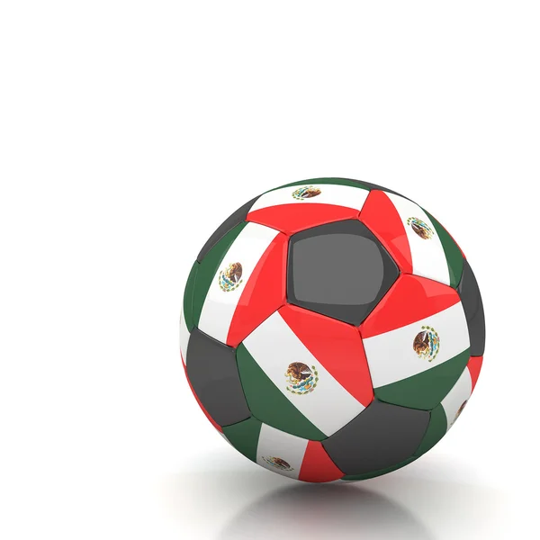 Bola de futebol México — Fotografia de Stock