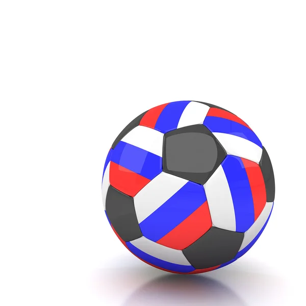 Russia soccer ball — Stock Photo, Image