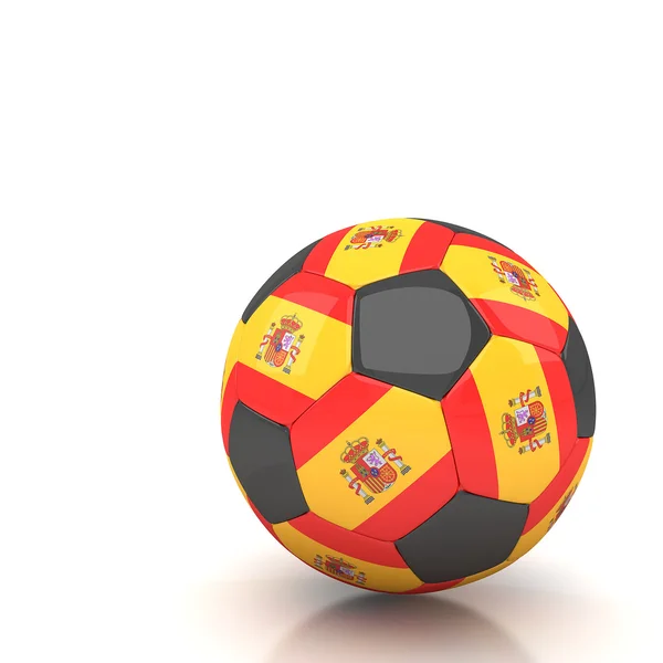 Balón de fútbol español — Foto de Stock