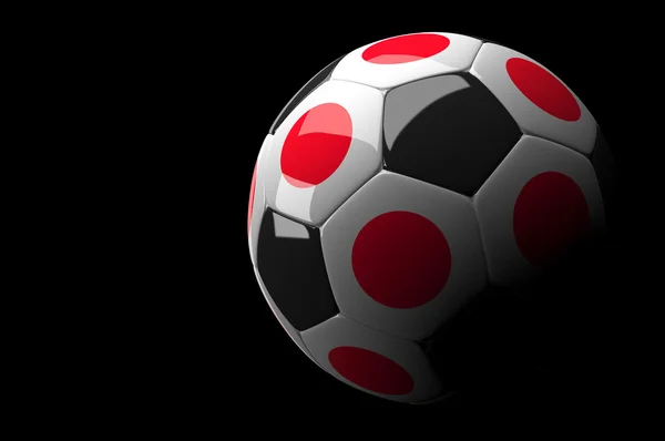 Japonsko fotbalový míč — Stock fotografie
