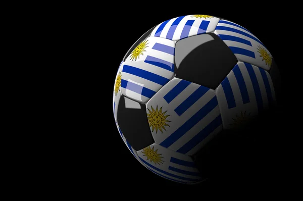 Balle de football Uruguay — Photo