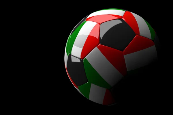 Italia palla da calcio — Foto Stock