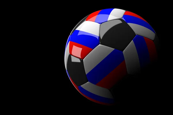 Russia soccer ball — Stock Photo, Image