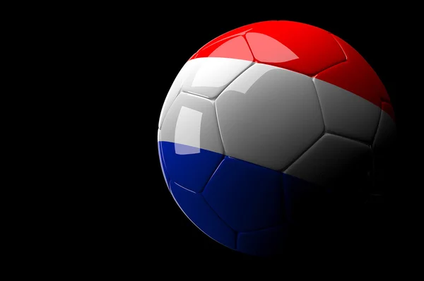 荷兰足球球 — 图库照片