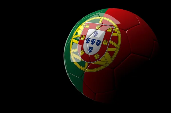 Portugal pelota de fútbol — Foto de Stock