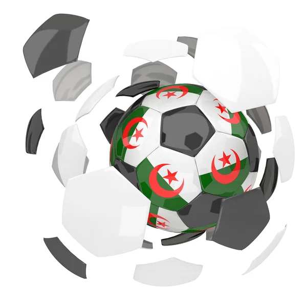 Algeria pallone da calcio — Foto Stock