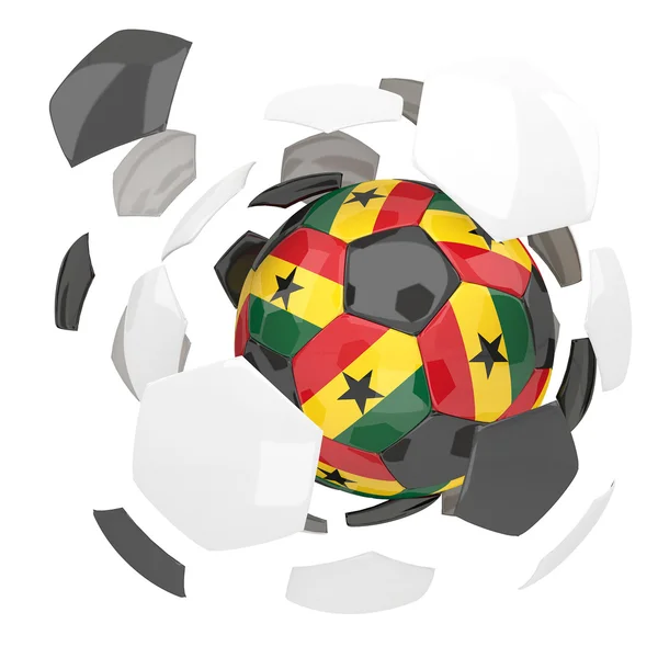 Ghana pelota de fútbol —  Fotos de Stock