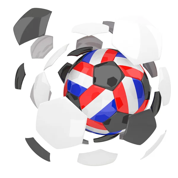 Нідерланди футбольний м'яч — стокове фото
