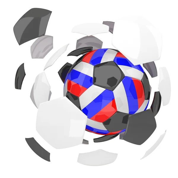 Росія футбольний м'яч — стокове фото