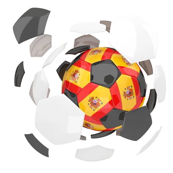 Іспанія футбольний м'яч — стокове фото
