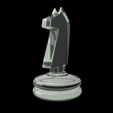 3D rendering sakk lovag