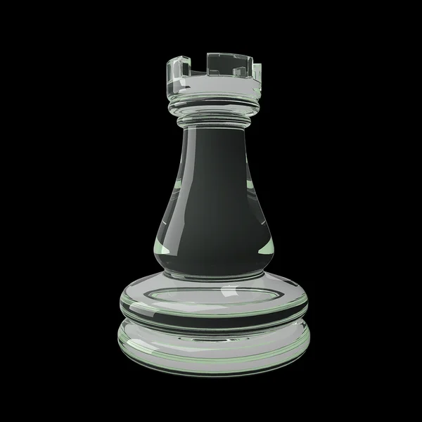 3d rendering Chess rook — Stock Photo, Image