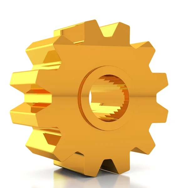 Golden Gear — Stock Photo, Image