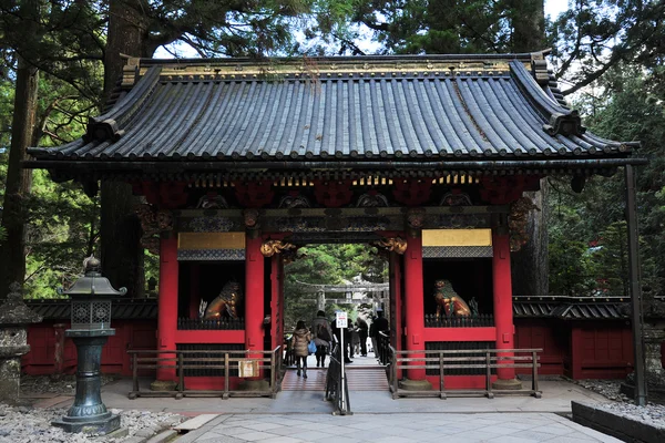 Entrada del santuario toshogu — Foto de Stock