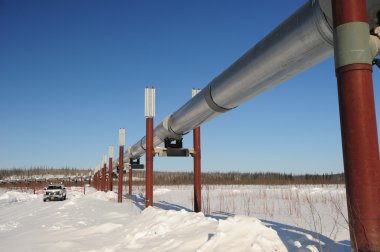 Alaska'da petrol boru hattı