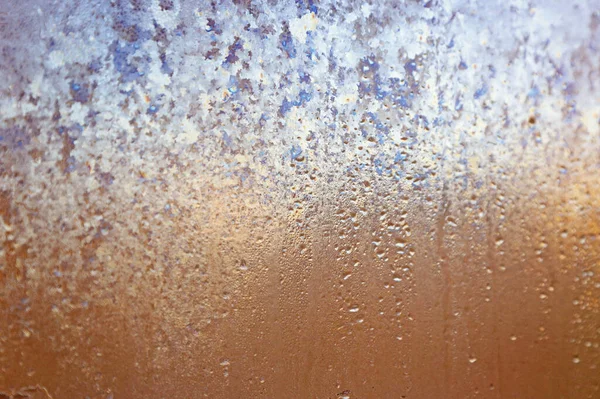 Abstract background. Drops on window glass. — Stock Photo, Image