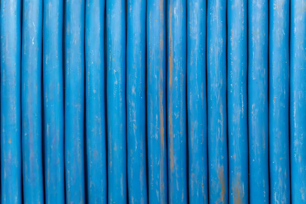 Neues Stromkabel ist blau. Frontansicht. Leerer Hintergrund mit Kopierraum. — Stockfoto