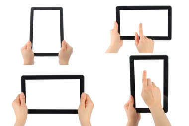 Dijital tablet pc kümesi