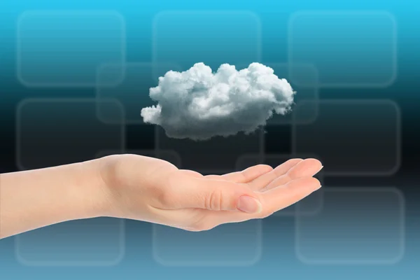 Cloud Computing-Konzept — Stockfoto