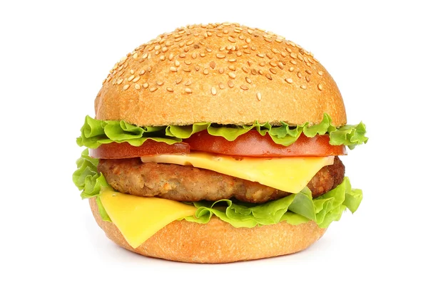 Stora hamburgare — Stockfoto