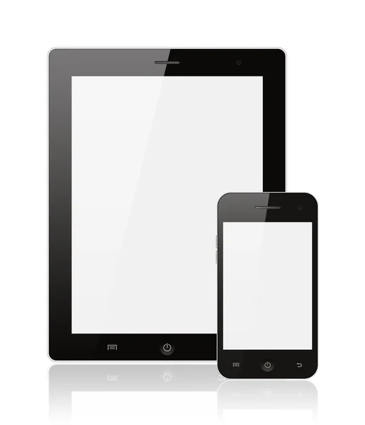 Moderno PC tablet digitale realistico — Foto Stock