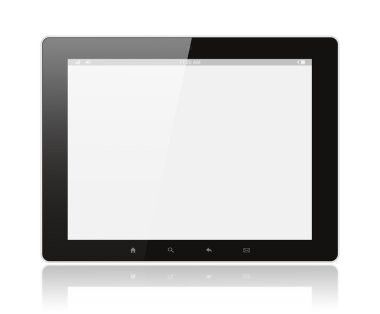 siyah dijital tablet pc
