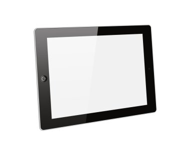siyah dijital tablet pc