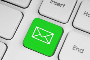 Mail klavye düğme